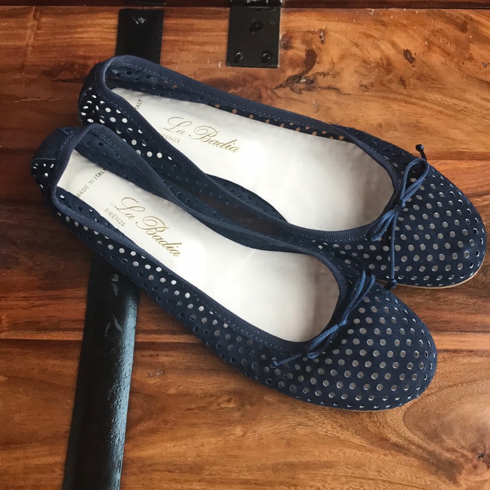La Badia Firenze Vero Cuoio Suede Shoes
